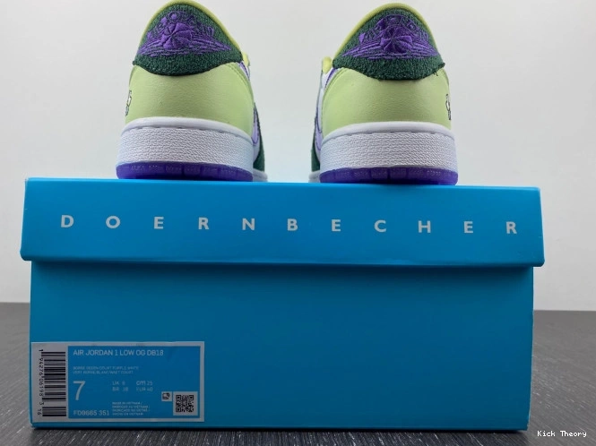 Kicktheory Low Retro (2023) 1 Doernbecher OG FD9665-351 Jordan 0723